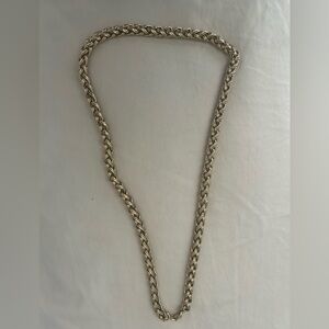 Gold Rope Chain Necklace
